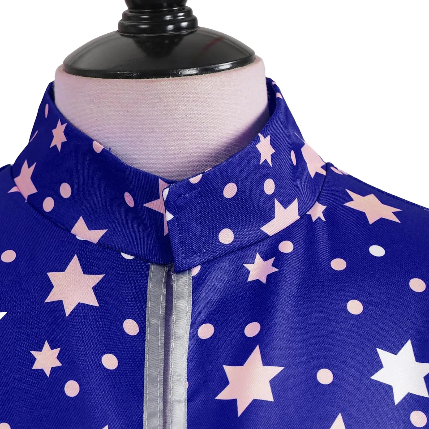Adult Wizard Costume Unisex Cloak with Hat Stars Magic Wizard Cloak Robe