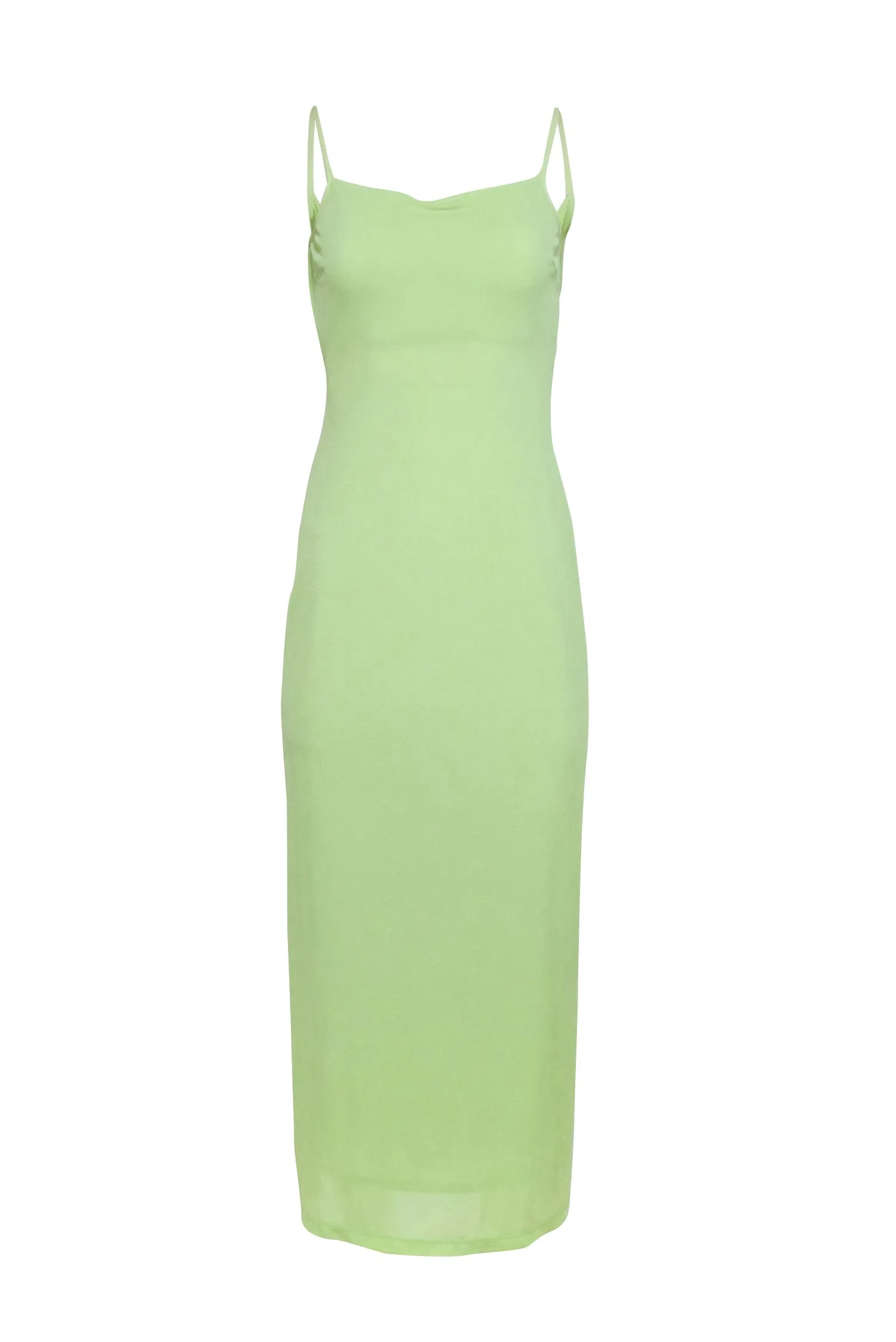 Alberta Ferretti - Light Green Sleeveless Maxi Dress Sz 8