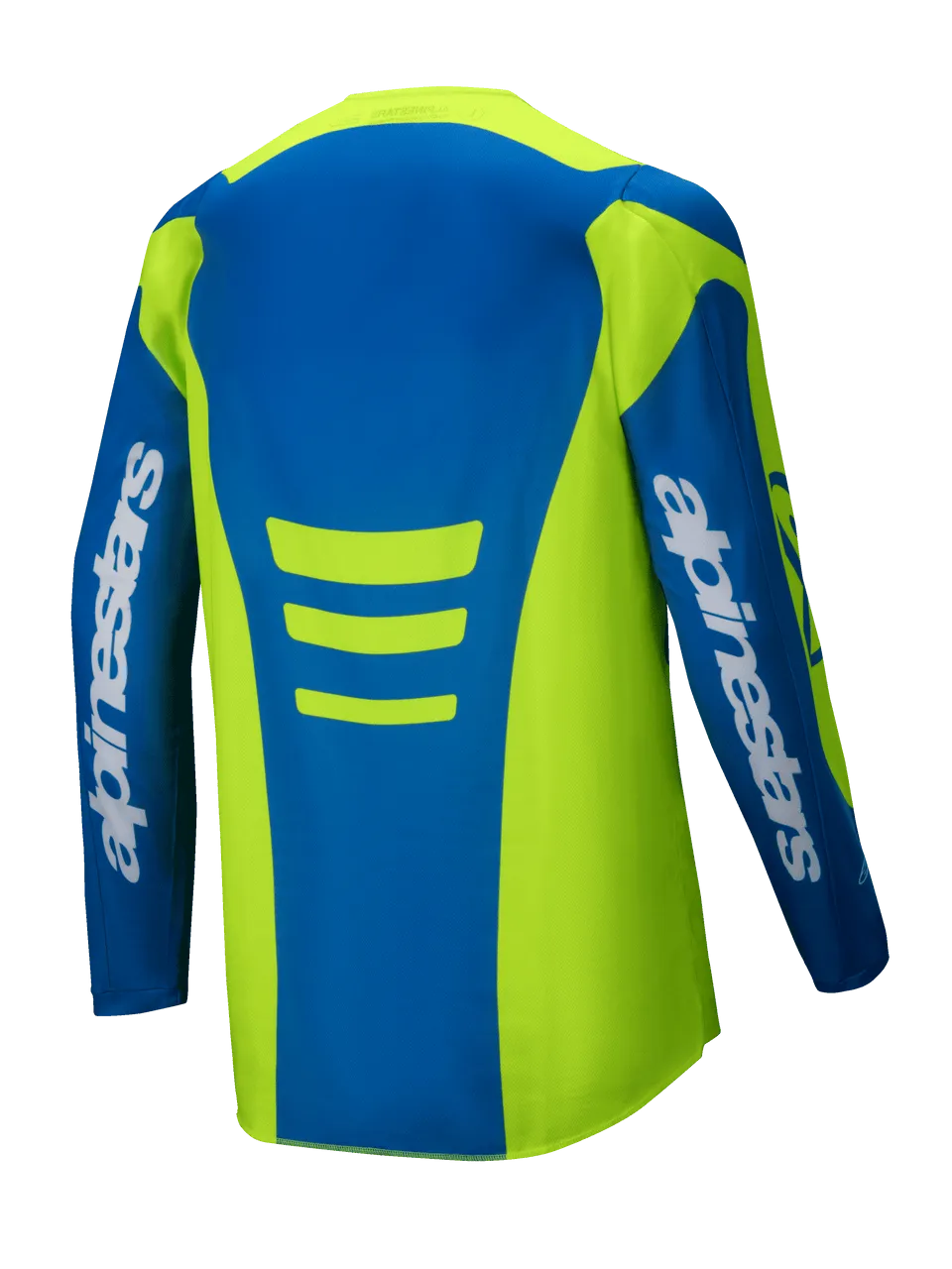 ALPINESTARS 2025 FLUID HAUL JERSEY - FLURO YELLOW BLUE