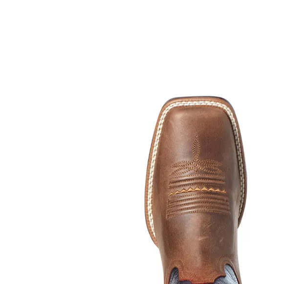 Ariat Prime Time Ladies Boot - Tabacco/Purple