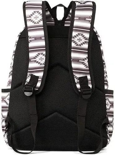 ARIAT Unisex Adult Logo Backpack, Multicolored (Aztec), One Size