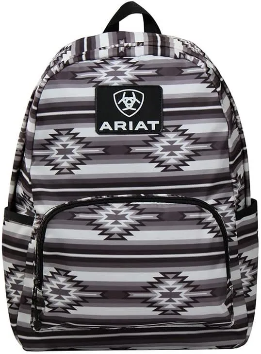 ARIAT Unisex Adult Logo Backpack, Multicolored (Aztec), One Size