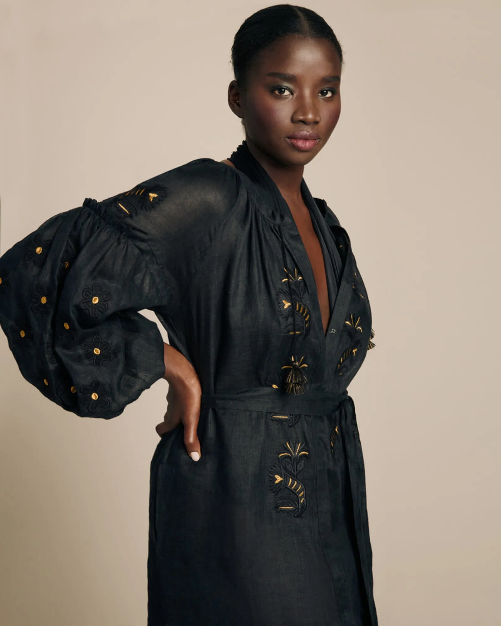 Arizona Maxi Dress | Black