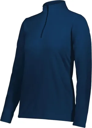 Augusta Sportswear Women's Ladies Micro-lite Fleece 1/4 Zip Pullover