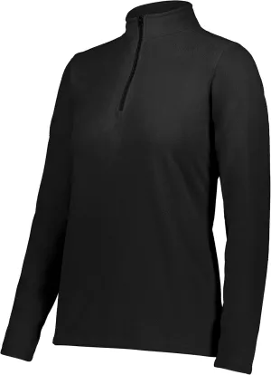 Augusta Sportswear Women's Ladies Micro-lite Fleece 1/4 Zip Pullover