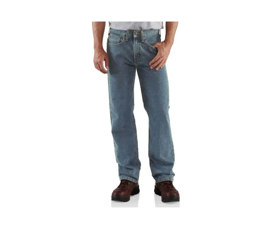 B460 - Carhartt Men's Straight Leg Relaxed Fit Jean