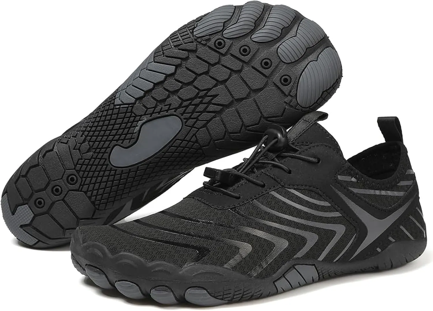 Breathable Barefoot Shoes for Women Men, Pro Barefoot Shoes with Wide Toe Box Healthy & Non-Slip Barefoot Shoes Unisex, Grounded Footwear Barefoot Walking Shoes, Athletic Outdoor Hiking Footwear