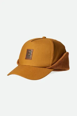 Brixton Builders Ear Flap EF Cap - Golden Brown