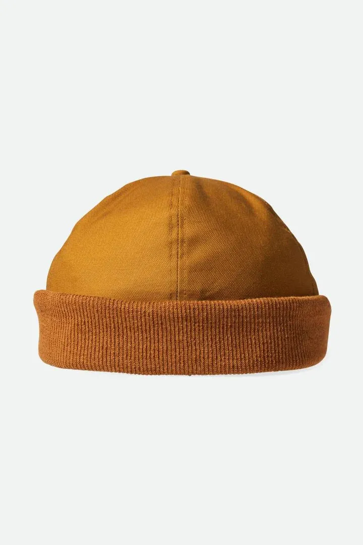 Brixton Builders Ear Flap EF Cap - Golden Brown