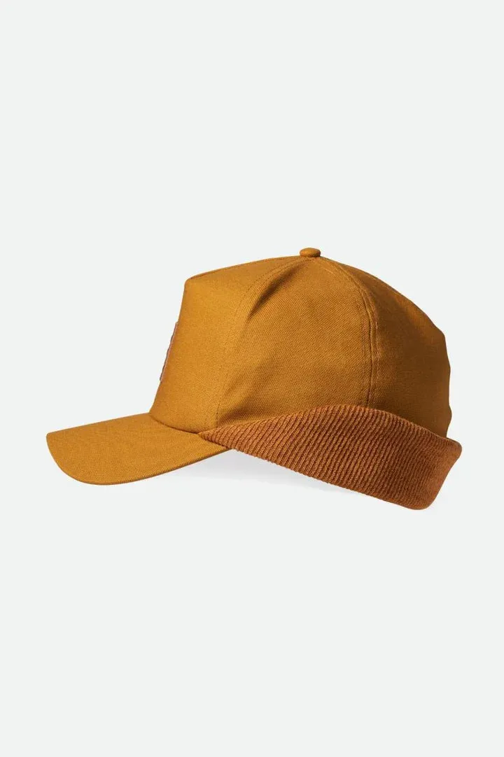 Brixton Builders Ear Flap EF Cap - Golden Brown