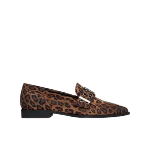 Bukela Valerie Loafers Suede Leopard