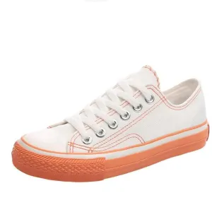 Canvas Sneaker Women Shoes Ladies White Sneakers for Women Canvas Shoes Fashion Sweet Lovely Womans Shoes Zapatilla Gruesa Mujer
