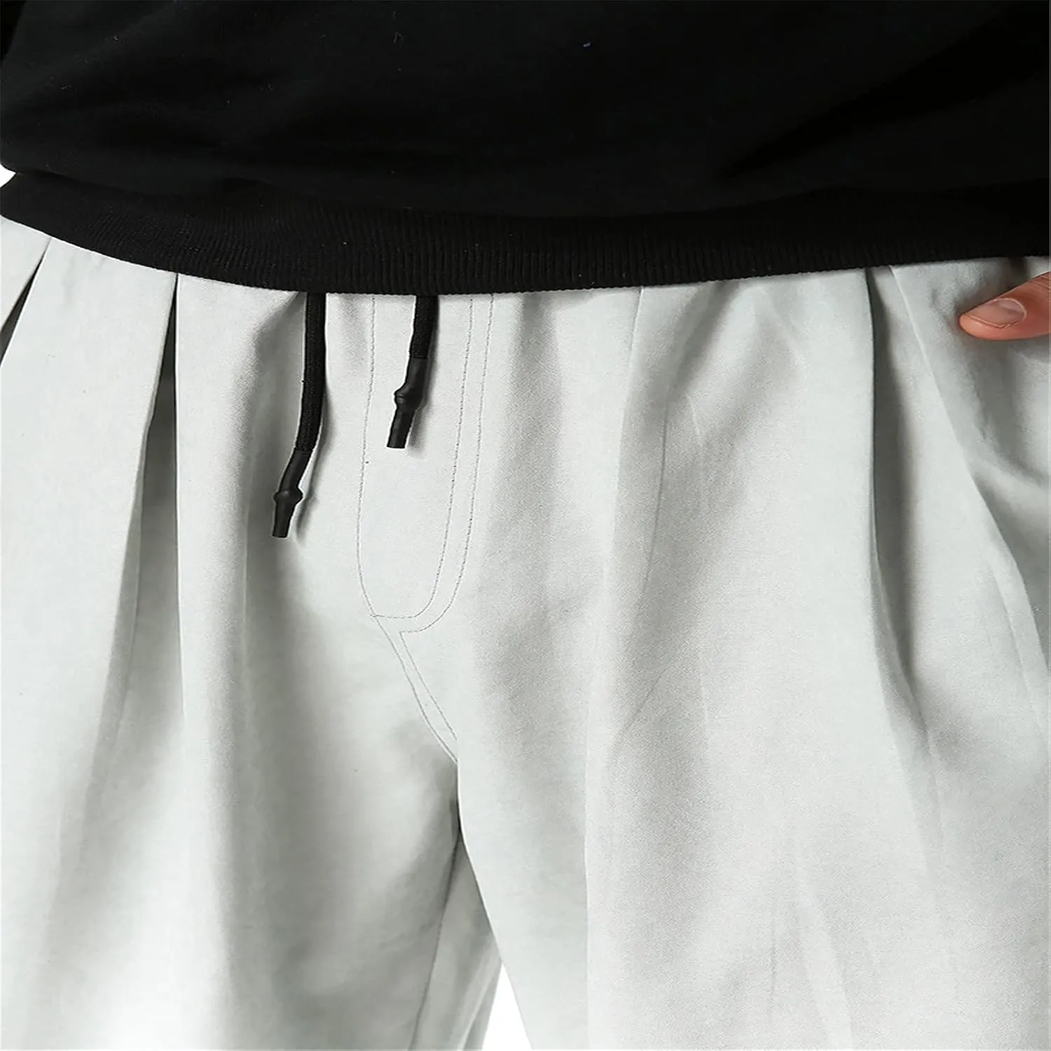 Cargo Pants for Men Relaxed Fit Joggers with Pockets Mens Workout Cargo Sweatpants Athletic Pants Open Bottom Joggers