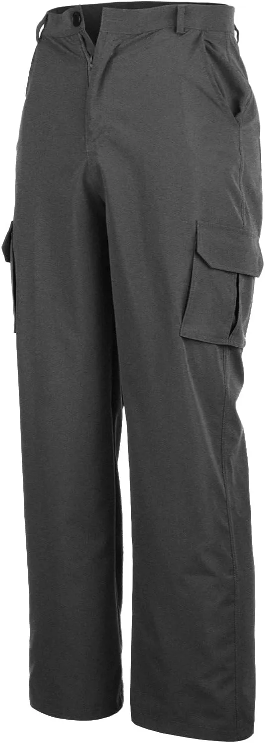 Cargo Pants for Men Relaxed Fit Plus Size Athletic Elastic Waist Drawstring Joggers Casual Closed Bottom Lounge Pants