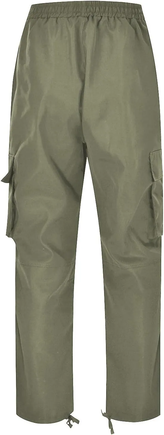 Cargo Work Pants for Men Relaxed-Fit Ripstop Lightweight Trousers Casual Outdoor Hiking Bottom Pant with Multi Pocket