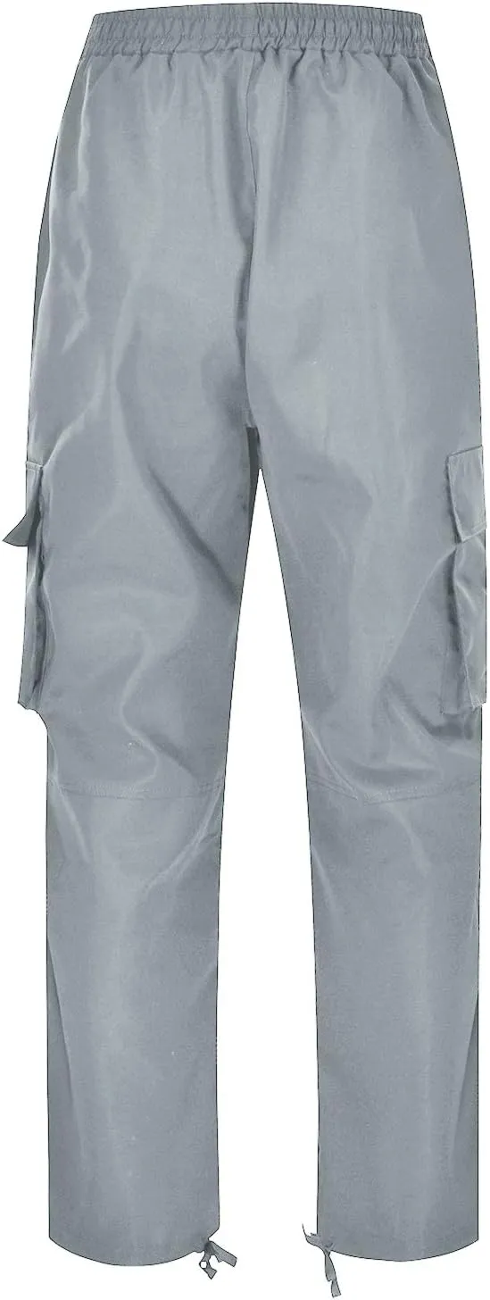 Cargo Work Pants for Men Relaxed-Fit Ripstop Lightweight Trousers Casual Outdoor Hiking Bottom Pant with Multi Pocket