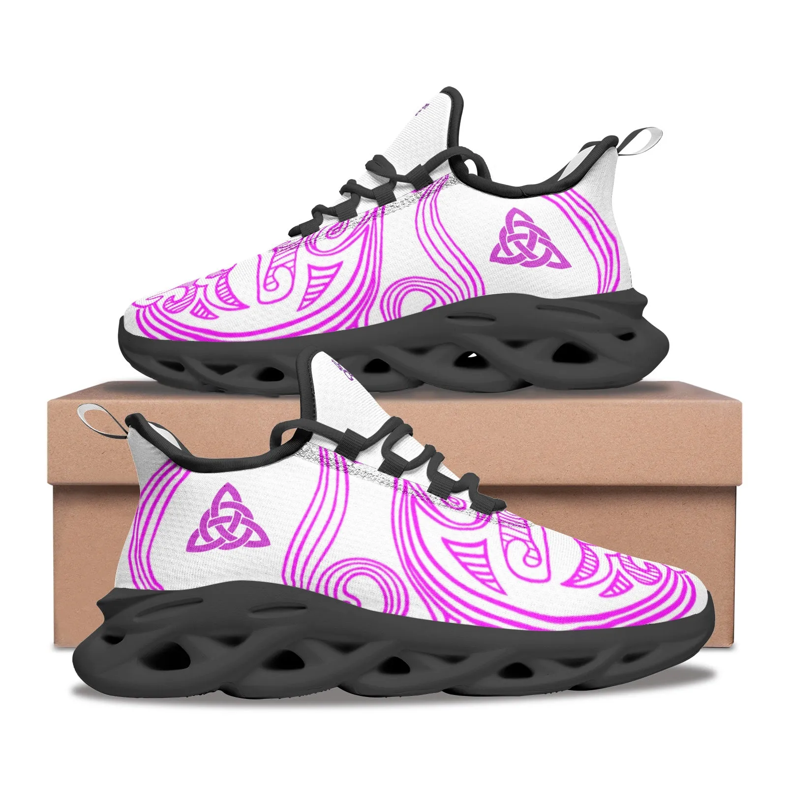 Celtic Woman Bounce Mesh Knit Sneakers
