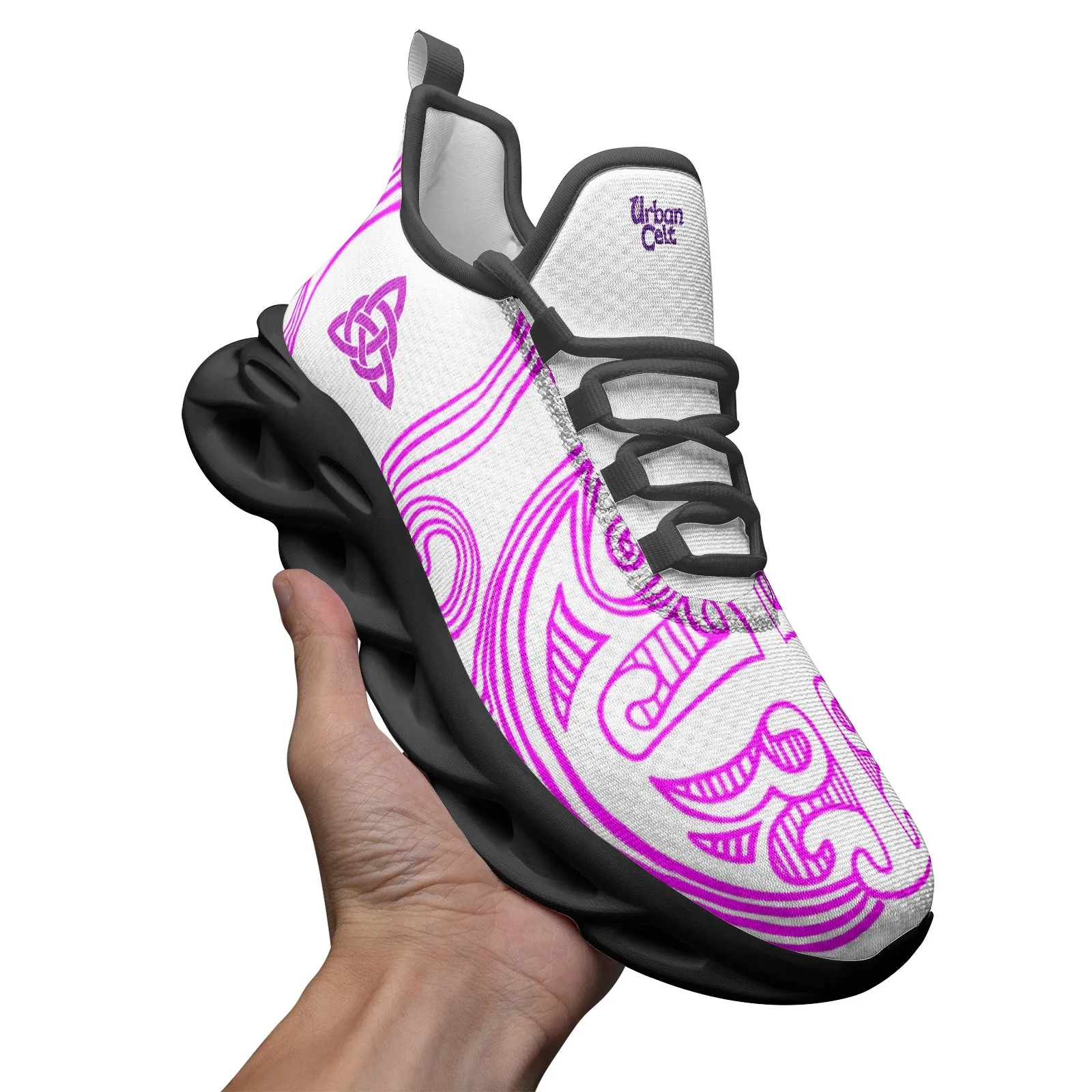 Celtic Woman Bounce Mesh Knit Sneakers