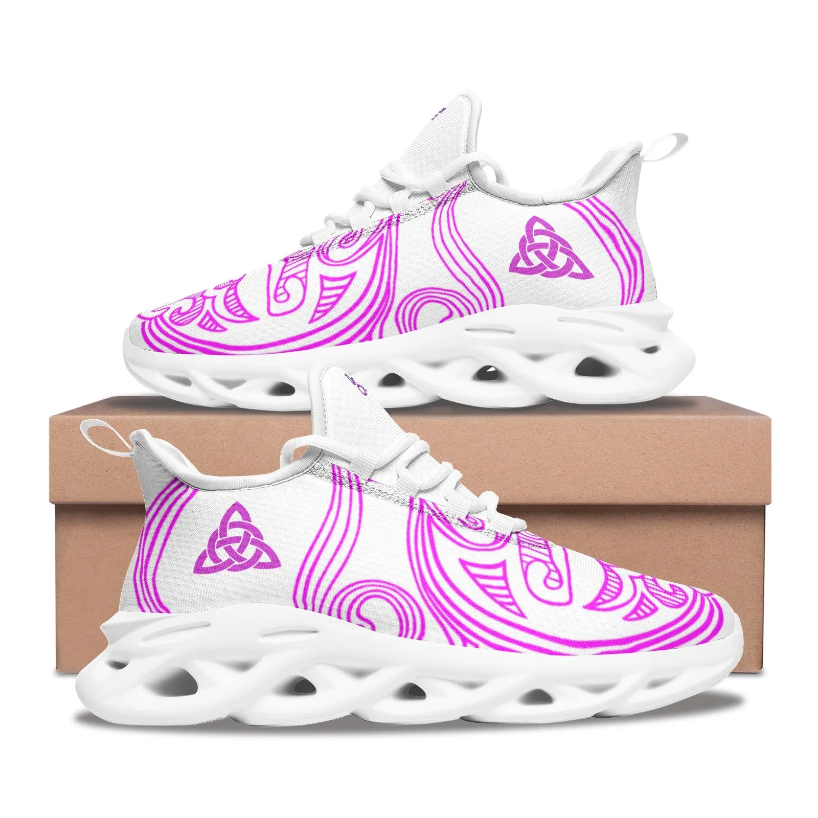 Celtic Woman Bounce Mesh Knit Sneakers