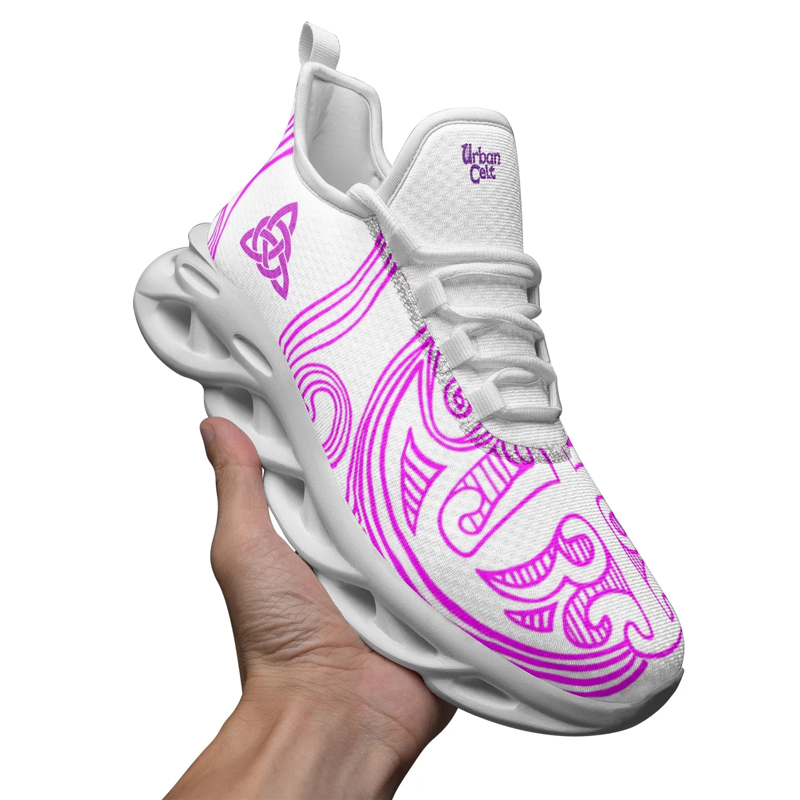 Celtic Woman Bounce Mesh Knit Sneakers