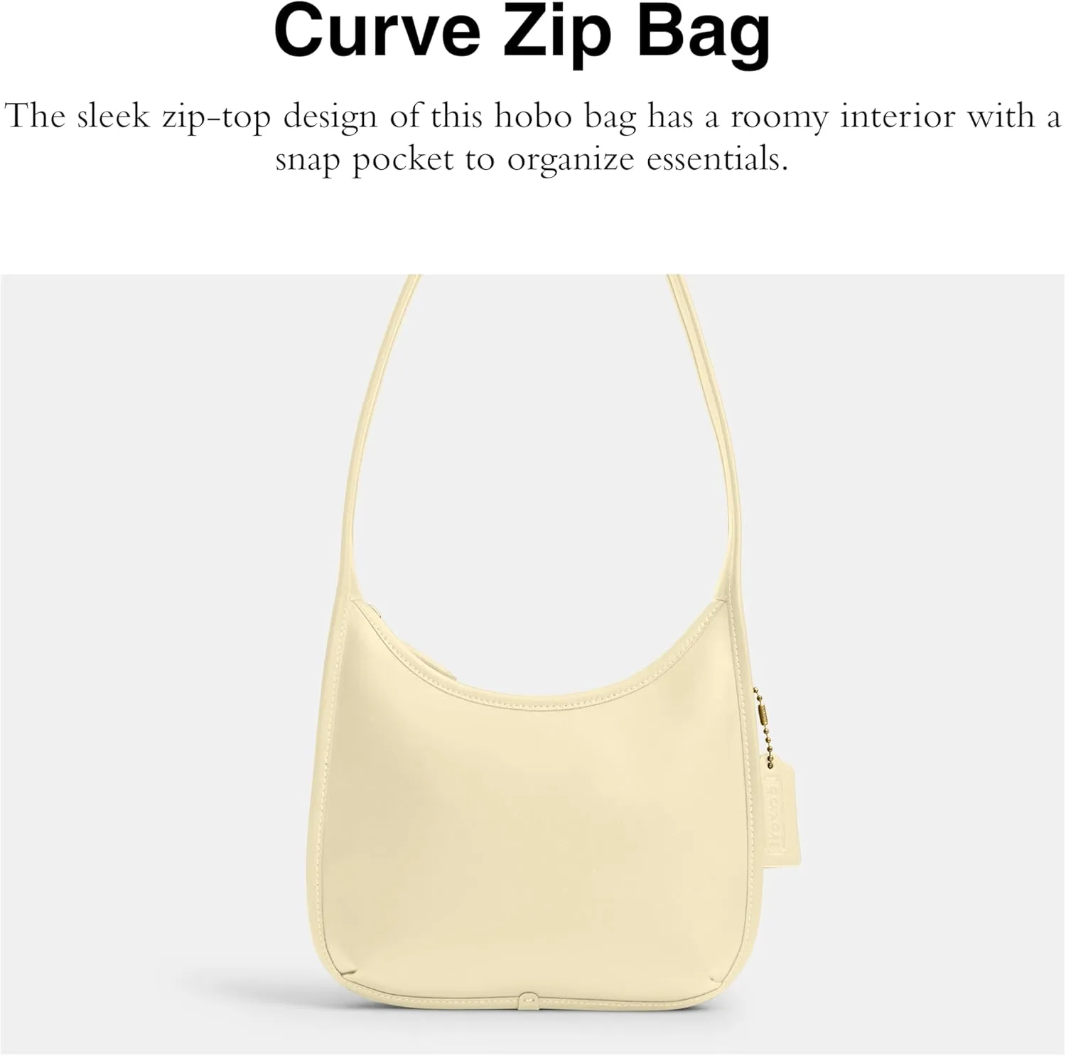 Coach Curve Zip Bag