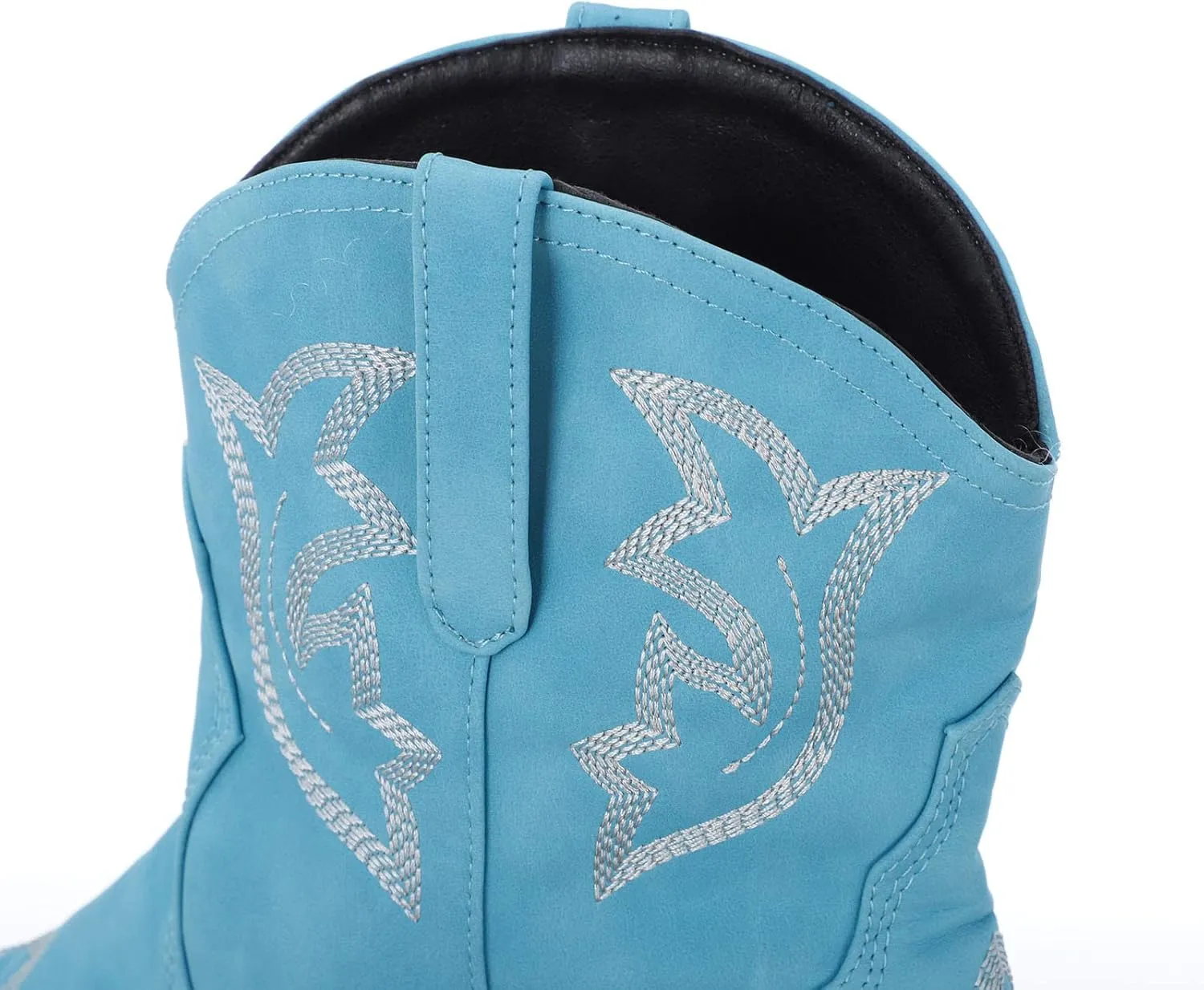 Cowgirl Boots Women Cowgirl Boots Women Slip on Pointed Toe Rubber Sole Stitched Embroidered Classic Western Boots