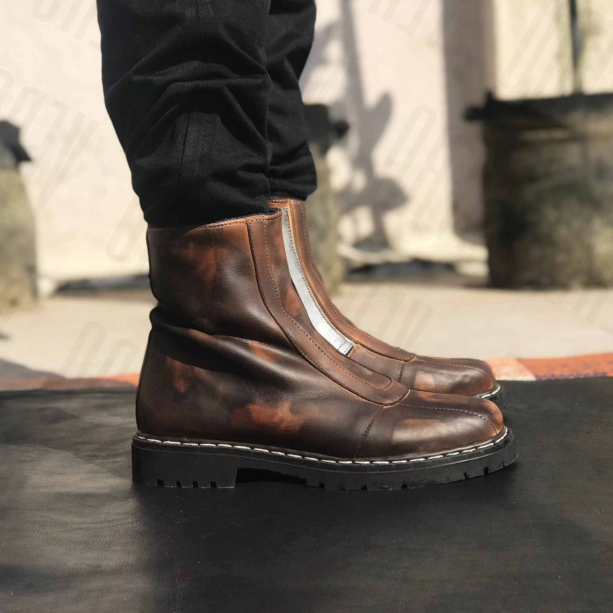 Custom-Made Star War Mandalorian Din Mando Version 2.0 Boots