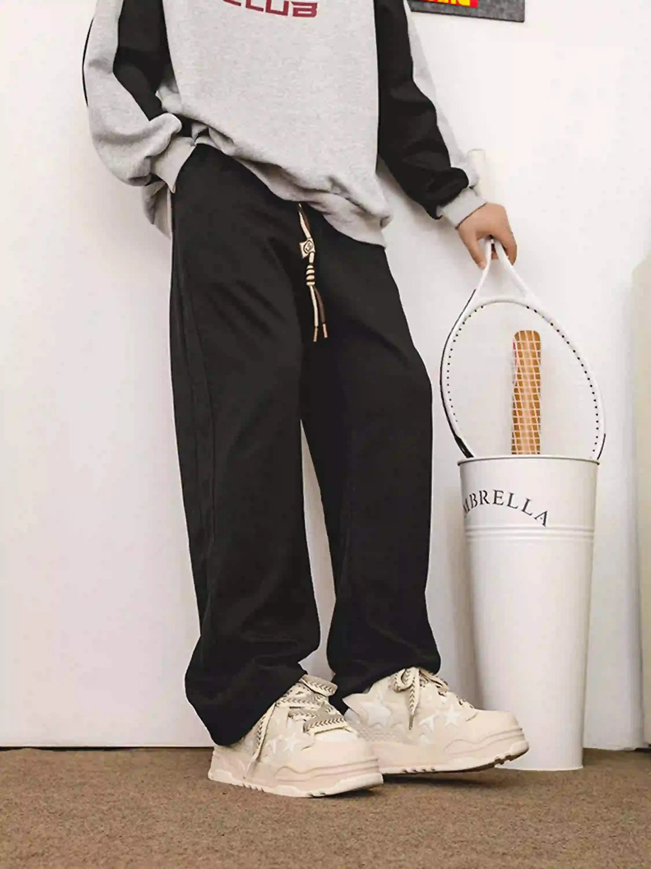 Disguisen Hip-Hop Trendy Star Bread Shoes