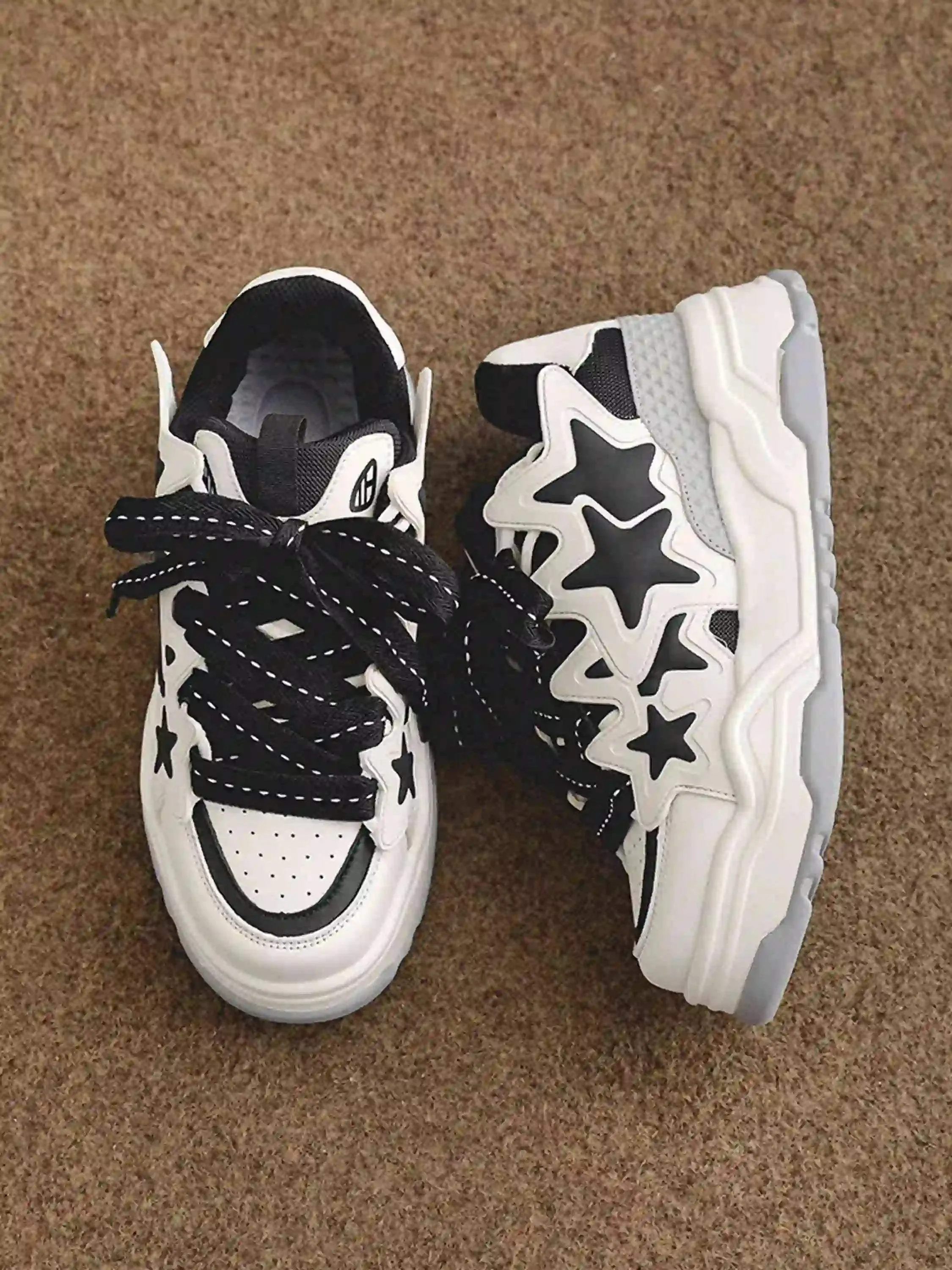 Disguisen Hip-Hop Trendy Star Bread Shoes