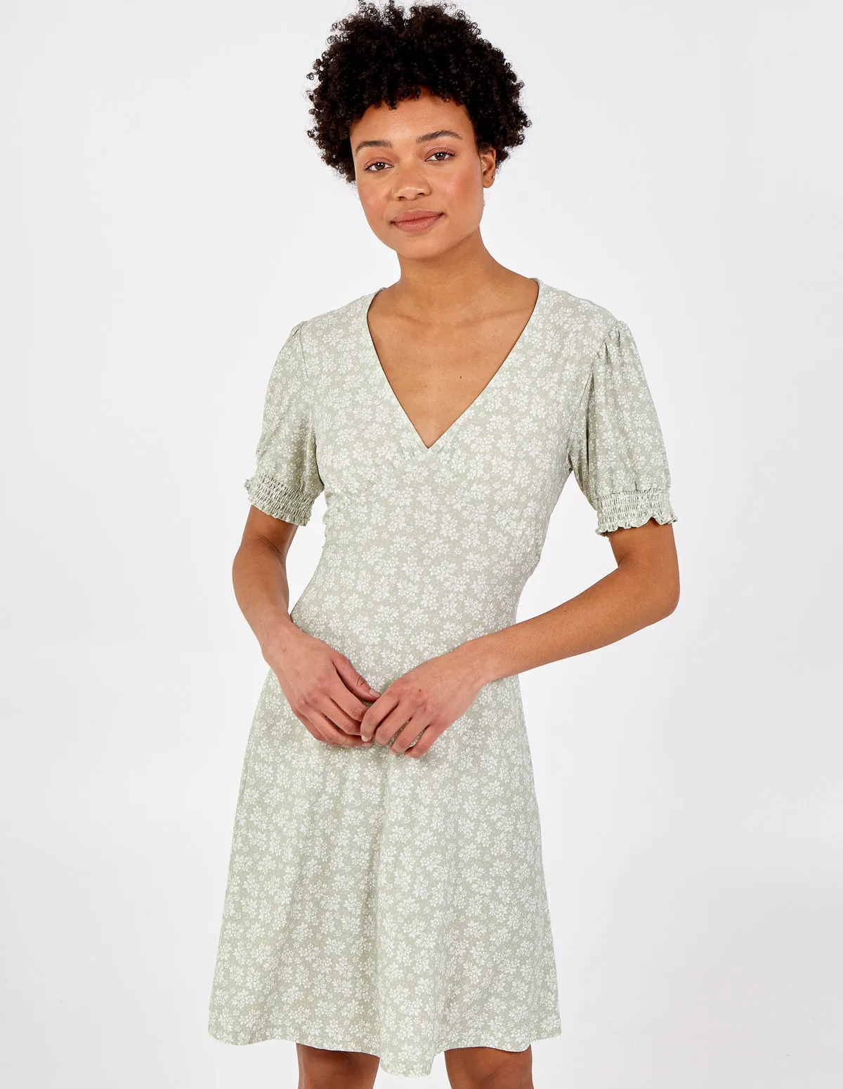 Ditsy Floral Tea Dress