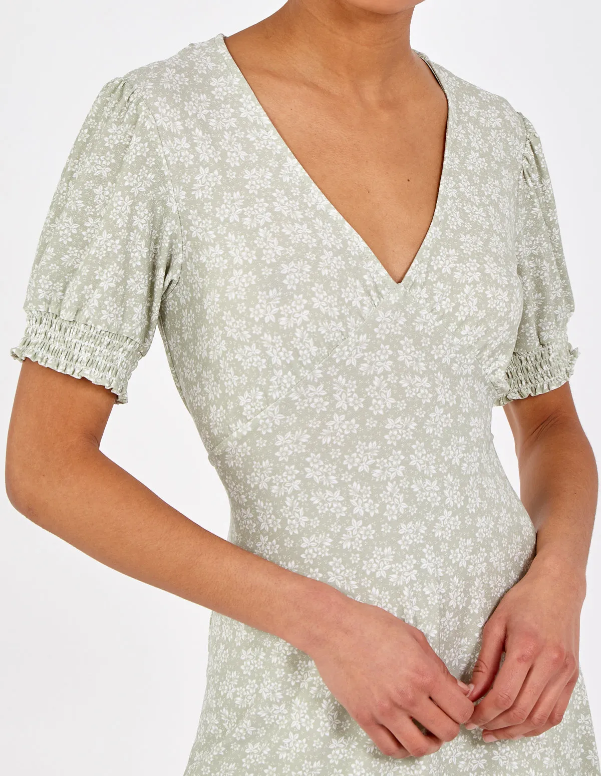 Ditsy Floral Tea Dress