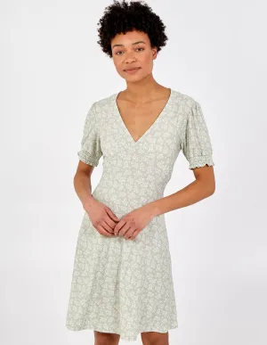 Ditsy Floral Tea Dress