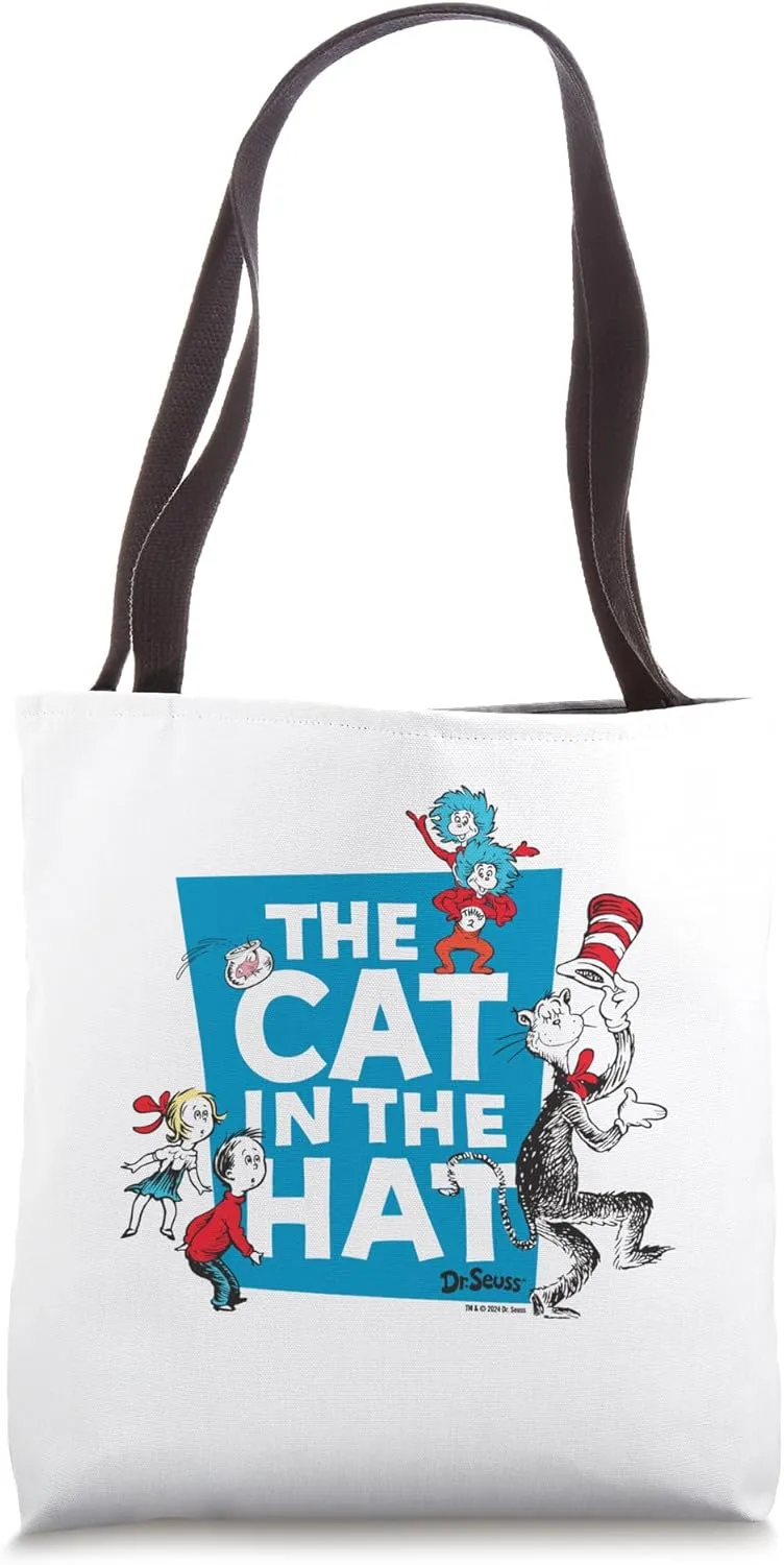 Dr. Seuss The Cat in the Hat Characters Tote Bag