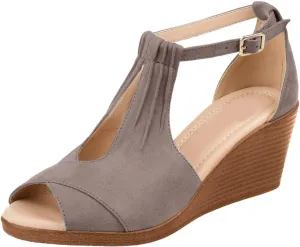 Dressy Wedge Sandals for Women Platform 2025 Summer Open Toe Hollow Out Casual Slides High Heels Wide Fit Breathable Sandals Elegant Sexy Outdoor Shoes