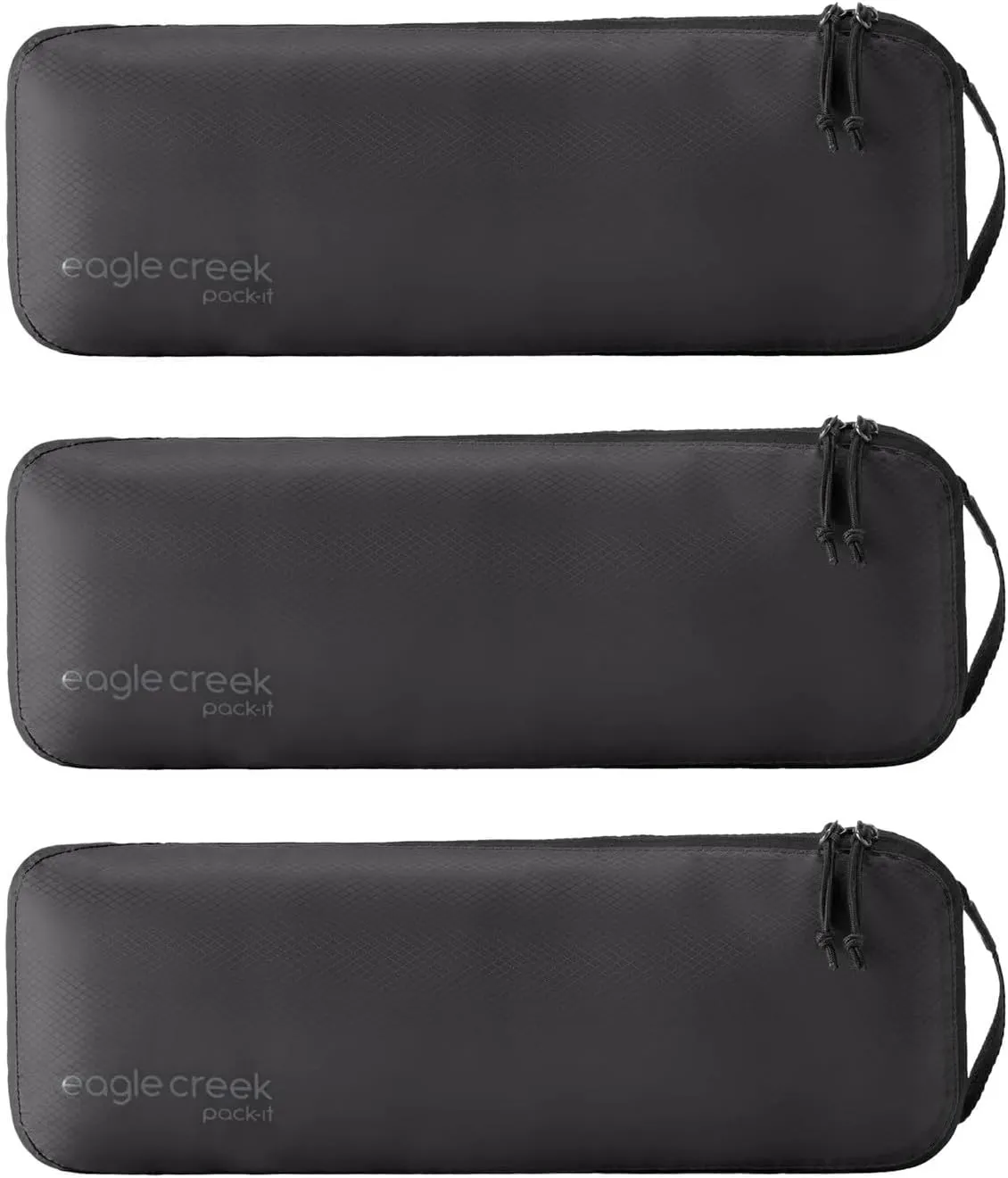 Eagle Creek Pack-It Isolate Slim Cube Set M/M/M Black