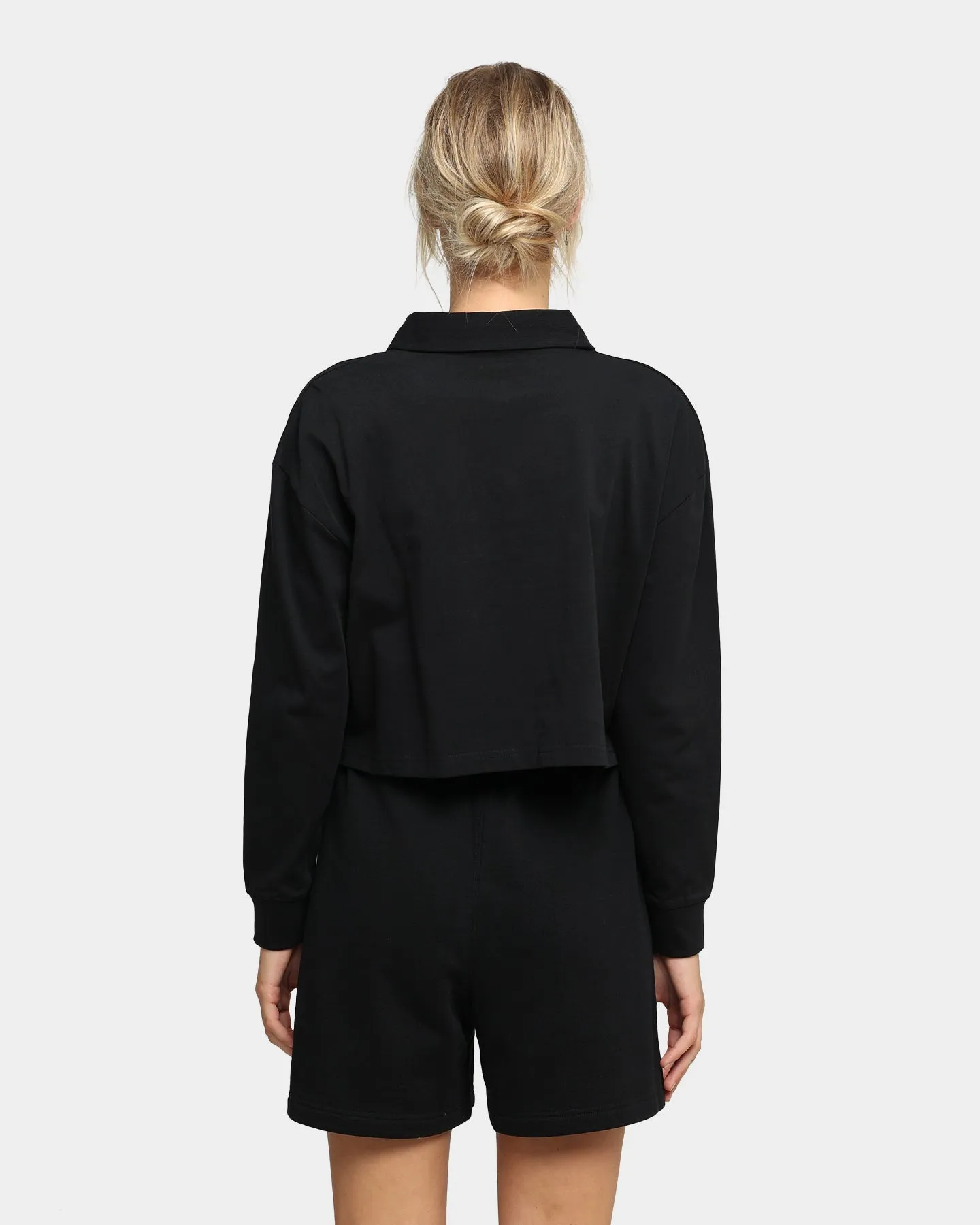 EN ES Women's Endless Rugby Top Black
