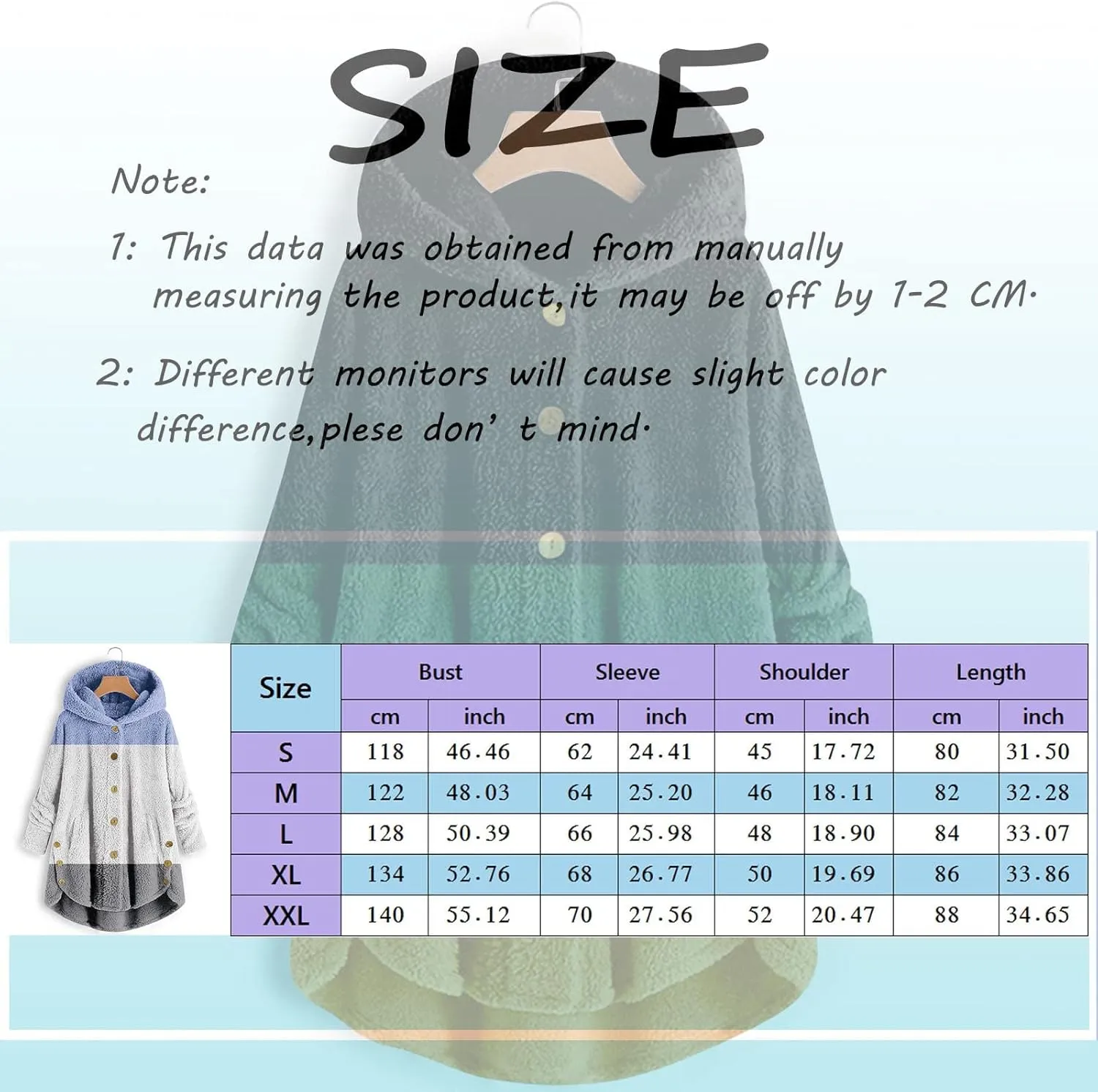 Fleece Zip Up Women Warm Winter Plus Size Cute Button Down Hooded Tops Teddy Coat Outerwear With Pockets Fall Jacket