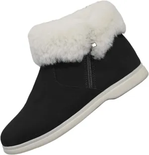 Furry Snow Boots for Women Zapatos Para Invierno Mujer Botas De Invierno Womens Duck Boots Winter Boots for Women Fashion Size 12