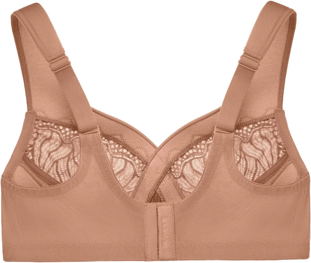 Glamorise Women's Plus Size MagicLift Natural Support Bra Wirefree #1010