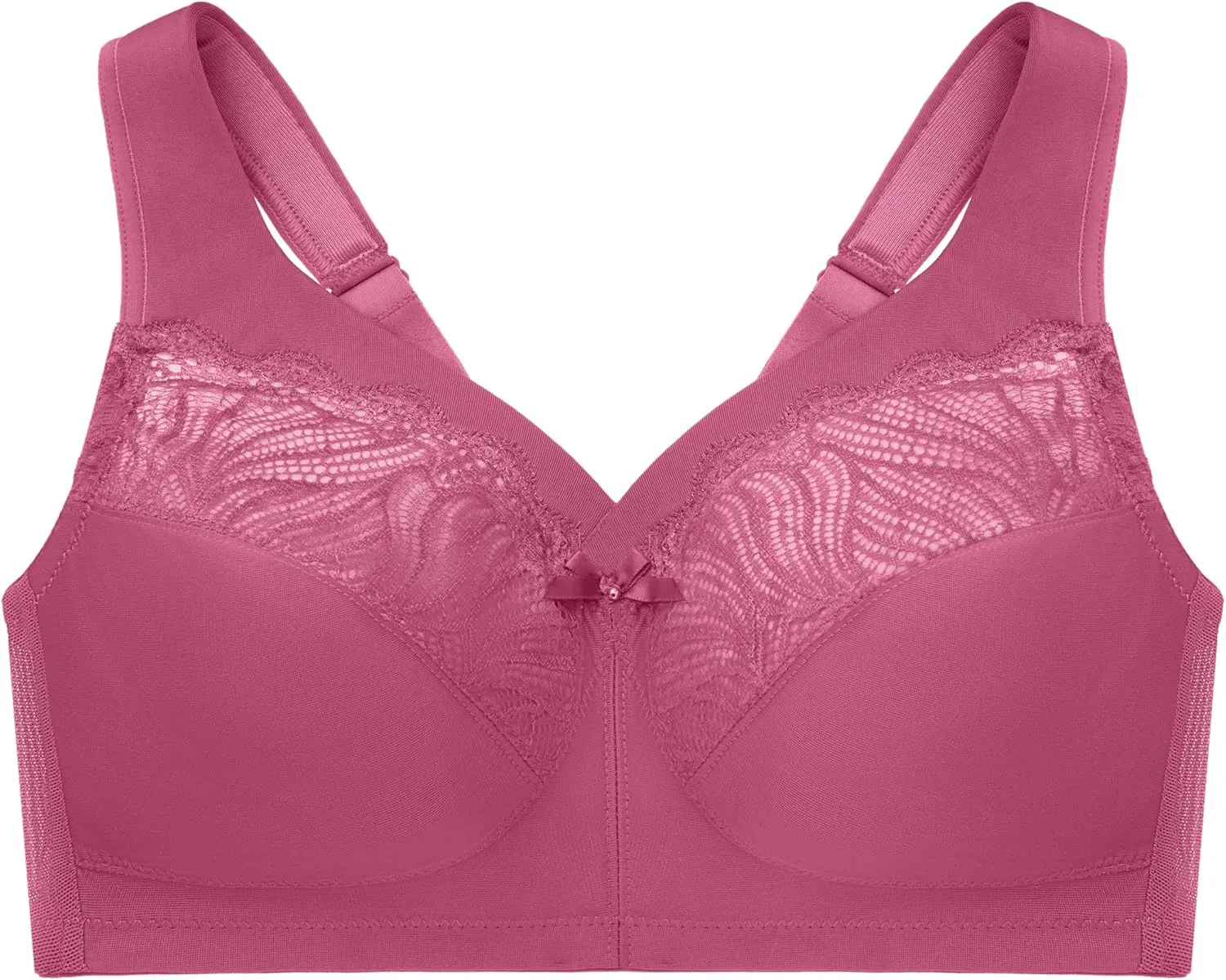 Glamorise Women's Plus Size MagicLift Natural Support Bra Wirefree #1010