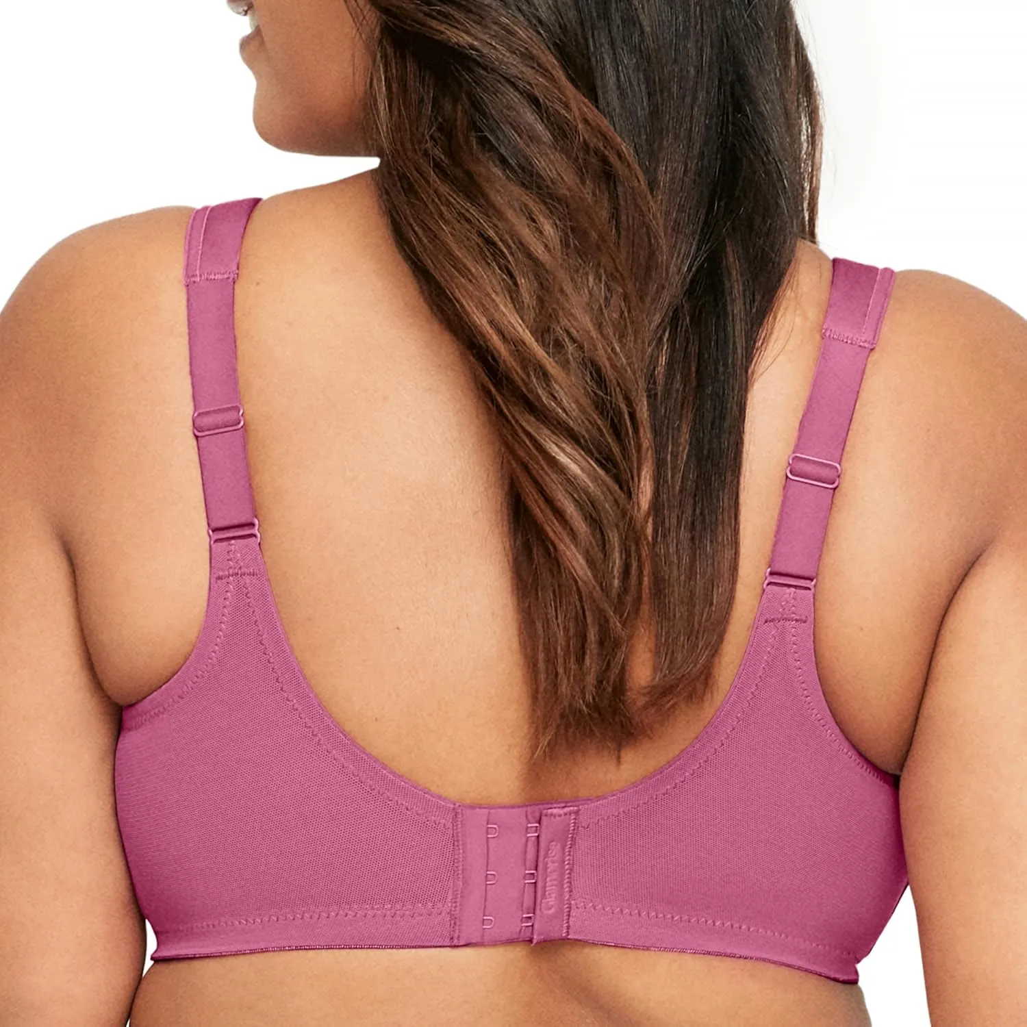 Glamorise Women's Plus Size MagicLift Natural Support Bra Wirefree #1010