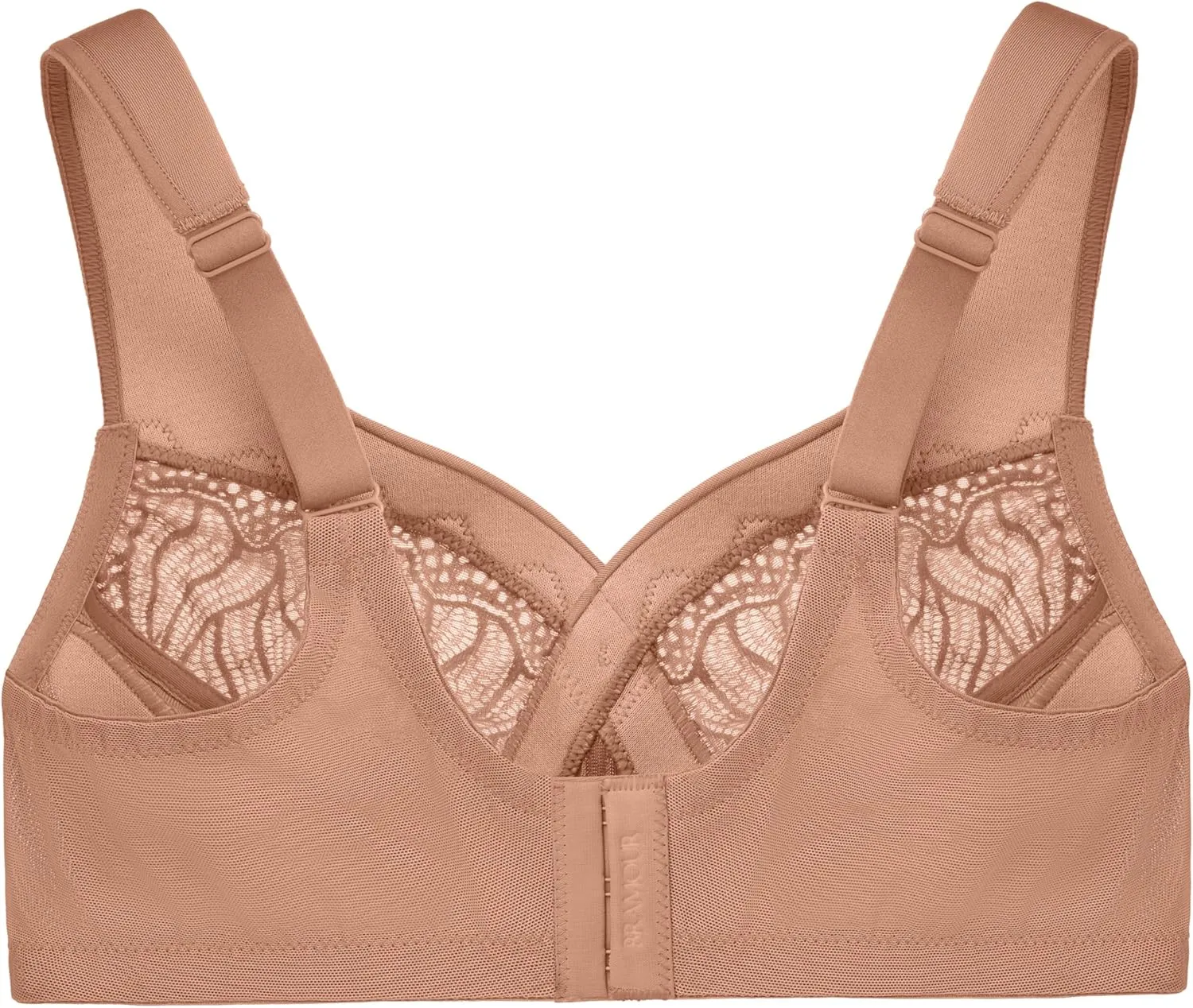 Glamorise Women's Plus Size MagicLift Natural Support Bra Wirefree #1010