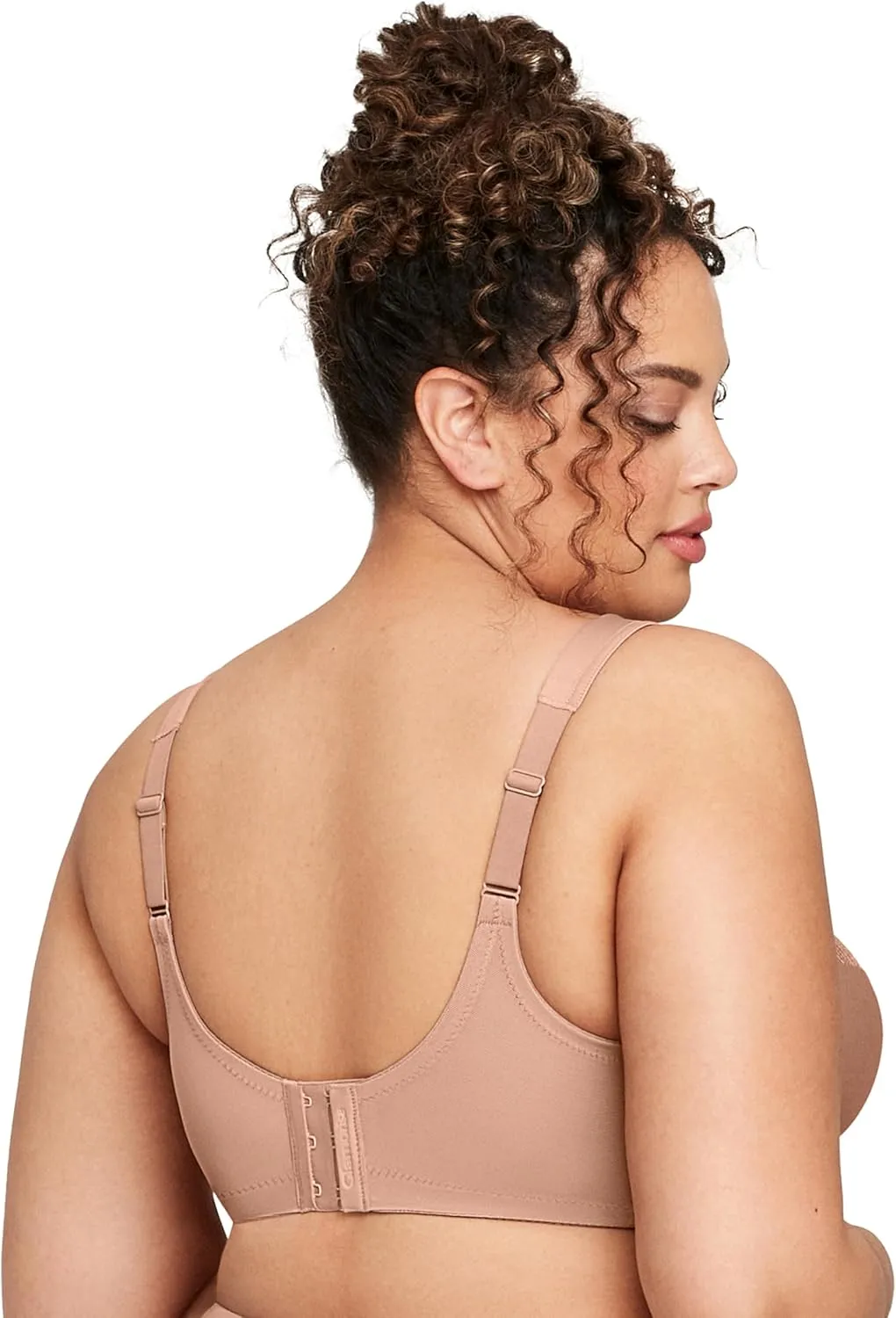 Glamorise Women's Plus Size MagicLift Natural Support Bra Wirefree #1010