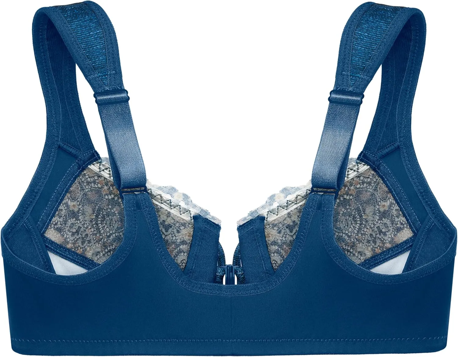 Glamorise Women's Wonderwire Front-Closure Bra Underwire 1245