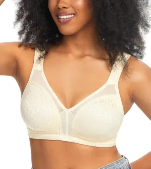 HACI Women's Minimizer Bra Full Coverage Everyday Wirefree Non Padded Plus Size for Large Bust Support Seamless