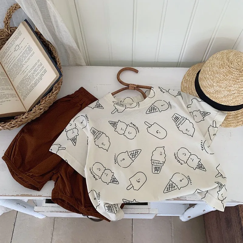 Ice Cream Cone Summer Tee