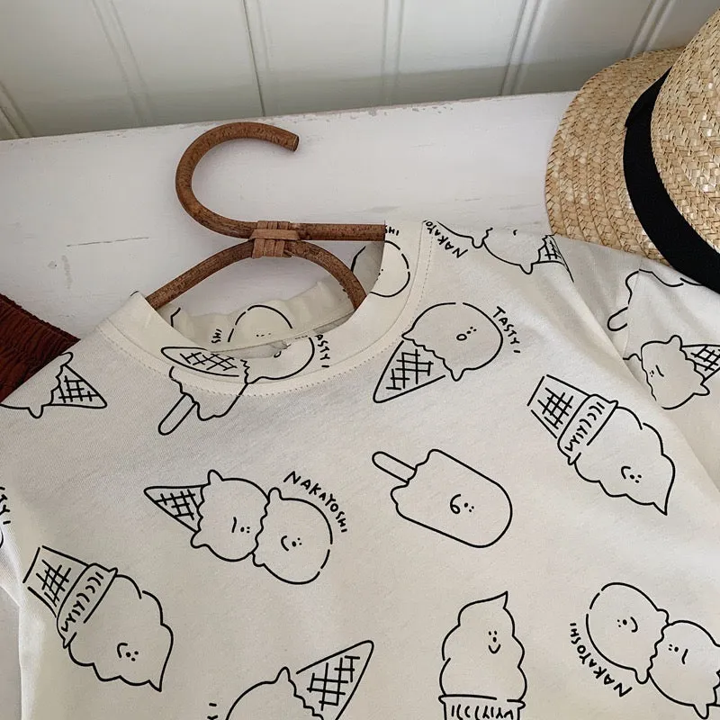 Ice Cream Cone Summer Tee