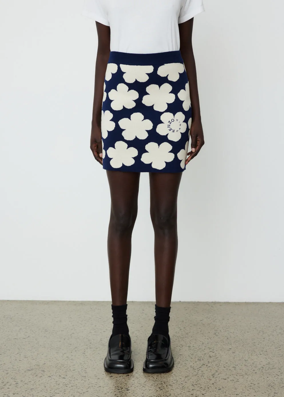 Jacquard Mini Skirt