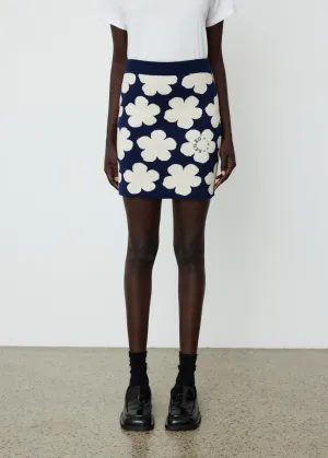 Jacquard Mini Skirt