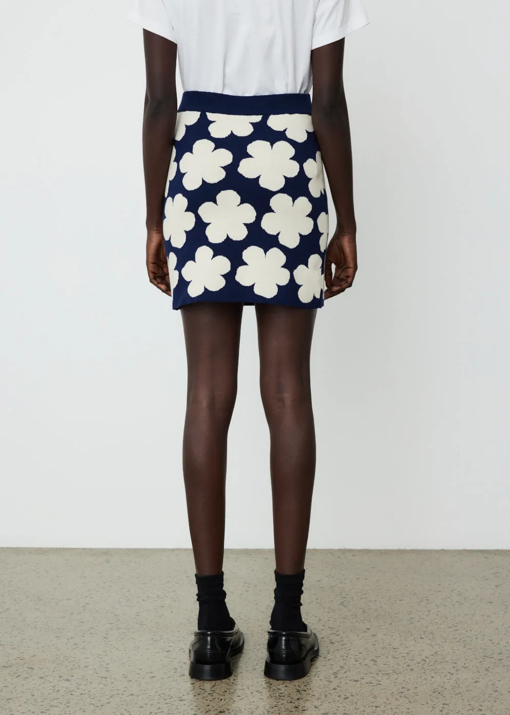 Jacquard Mini Skirt